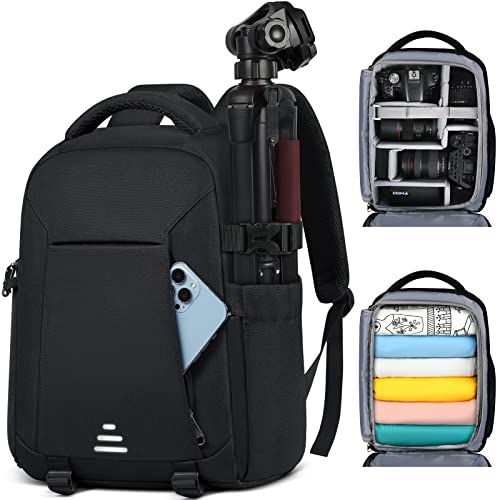 Lubardy Camera Bag Professional DSLR Backpack