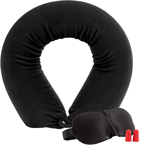 Lusso Gear Twist Memory Foam Travel Pillow