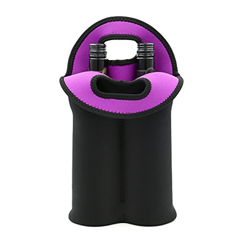 Hipiwe Insulated Wine Carrier Tote Bag