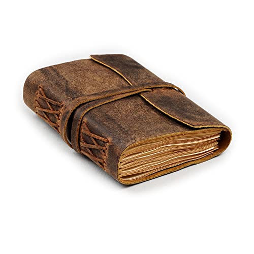 Leather Bound Journal - Rustic Brown