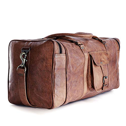 41MYEfX8UVL. SL500  - 13 Best Large Leather Duffel Bag for 2023