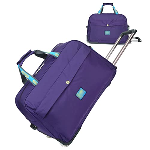 Small Rolling Tote Travel Bag