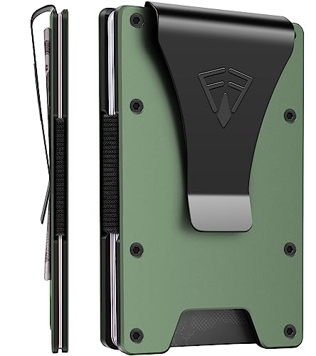 Slim Minimalist Wallet with RFID Blocking