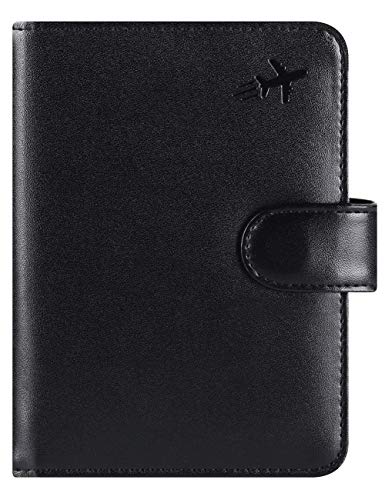 RFID Blocking Passport Holder Wallet