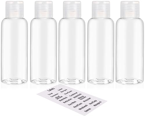 DNSEN 5 Pack Travel Bottles for Toiletries