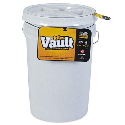 Gamma2 Vittles Vault Outback Airtight Pet Food Bucket Container