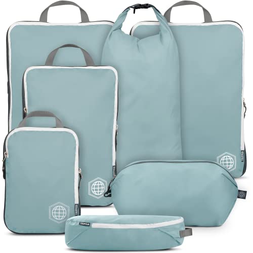 Large Compression Packing Cubes 7 Piece Set