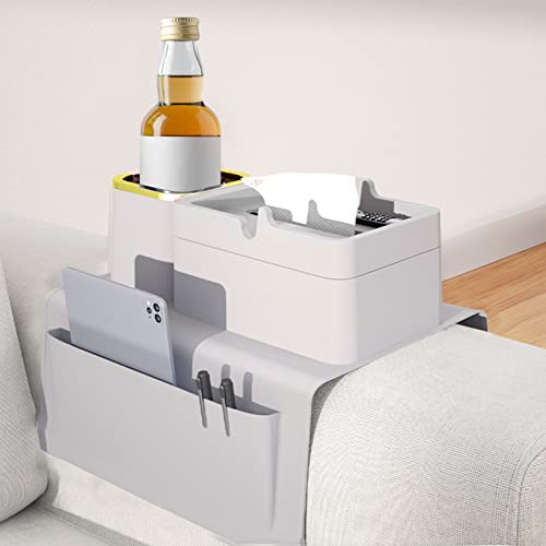 Silicone Anti-Spill and Anti-Slip Sofa Armrest Tray