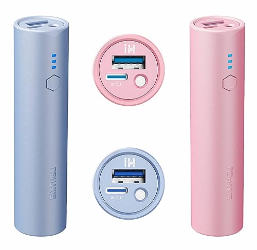S03 Portable Charger 2 Pack - Compact and Efficient Travel Accessory