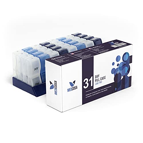Medcosa 31 Days Pill Case