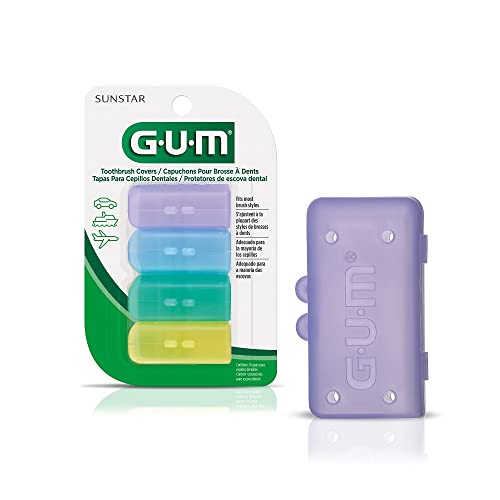 GUM-152RF Toothbrush Covers for Travel, Home, or Camping