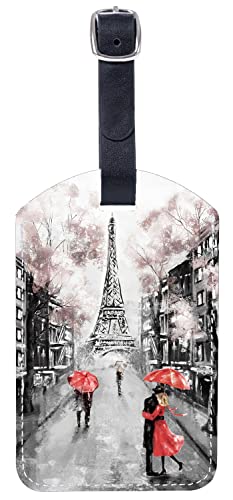 Eiffel Tower Luggage Tag for Suitcase