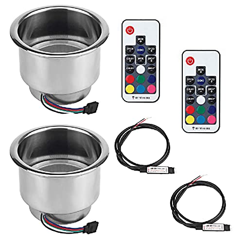 RGB LED Light Drink Cup Holder