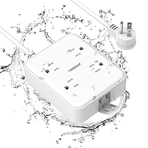 Weatherproof Power Strip with USB