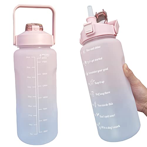 YYUOPYY Half Gallon Water Bottle