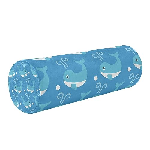 Cute Whale Travel Memory Foam Pillow