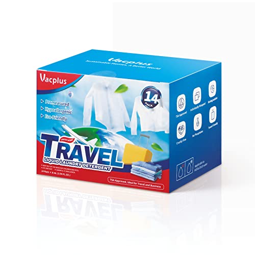 Vacplus Travel Laundry Detergent Liquid