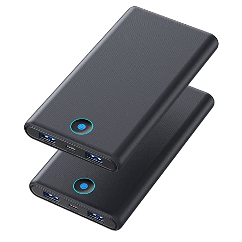 FOCHEW 2-Pack 20000mAh Power Bank