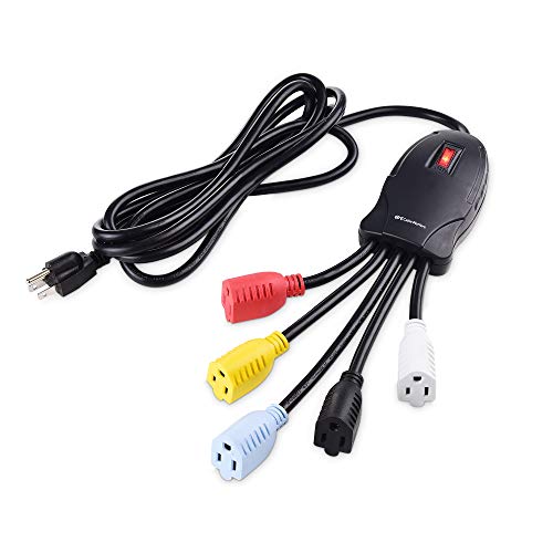 Cable Matters Power Cord Splitter with 5 Outlets