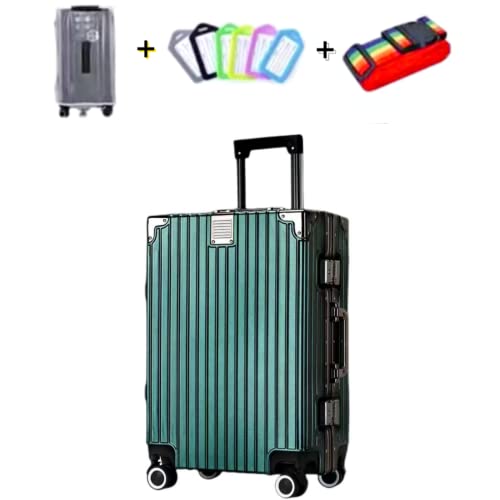 ERLUN Aluminum Frame Carry On Luggage