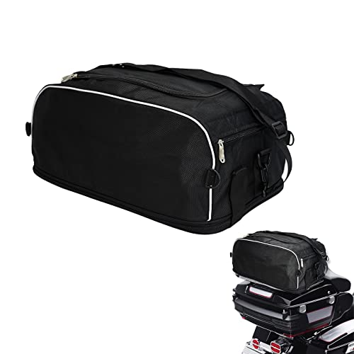 Motorcycle Weather Resistant Collapsible Tail Trunk Rack Bag