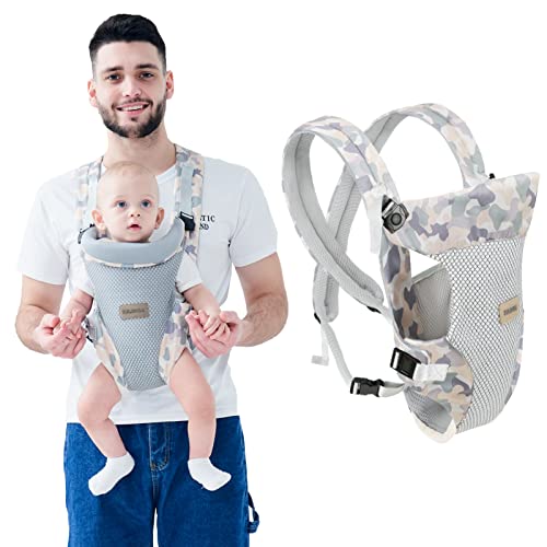 IULONEE Baby Carrier: Ergonomic 4-in-1 Infant Carrier for Travel