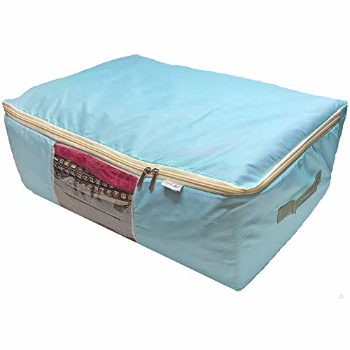 Quilt Storage Bag with 2-Way Zipper