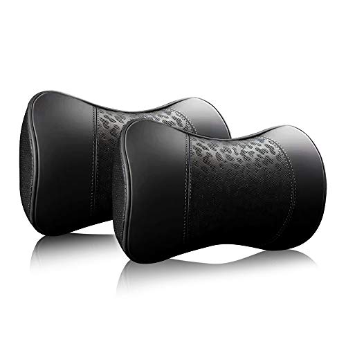 HAOTULE Car Leather Neck Pillows