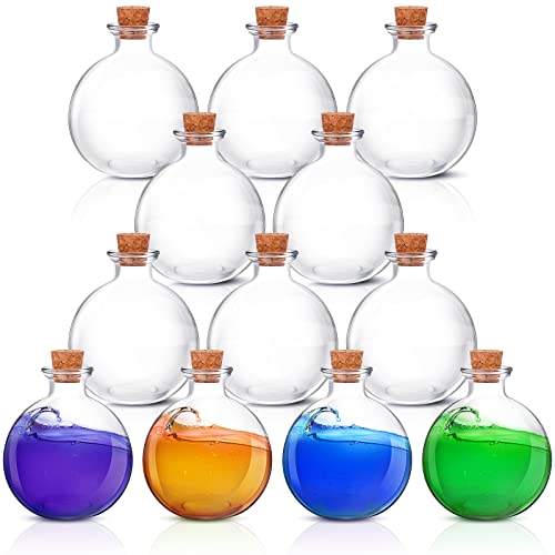 Tessco Spherical Glass Bottles with Cork