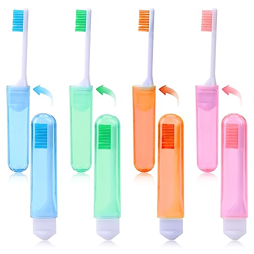 Mozeat Compact Travel Toothbrush Kit