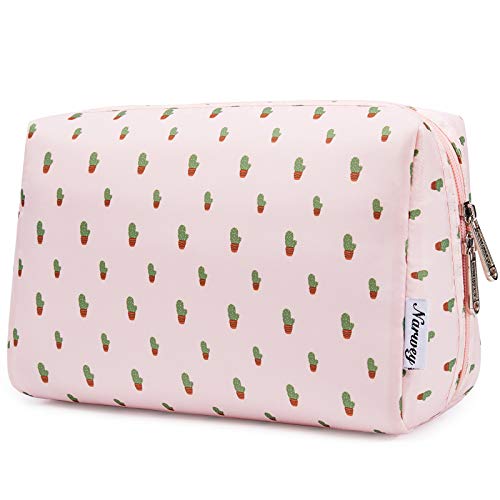 Large Makeup Bag Zipper Pouch Travel Cosmetic Organizer