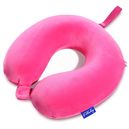 Travel Neck Pillows for Airplanes - Memory Foam Neck Pillows for Travel