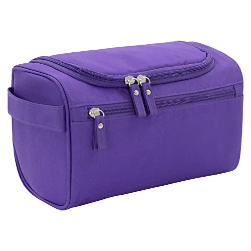 Waterproof Toiletry Bag with Hook - Purple Waterproof Toiletry Bag with Hook - Purple