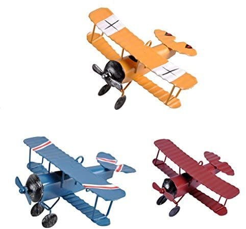 Vintage Metal Planes Model