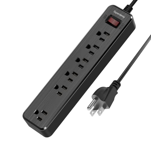 6-Outlet Surge Protector Power Strip