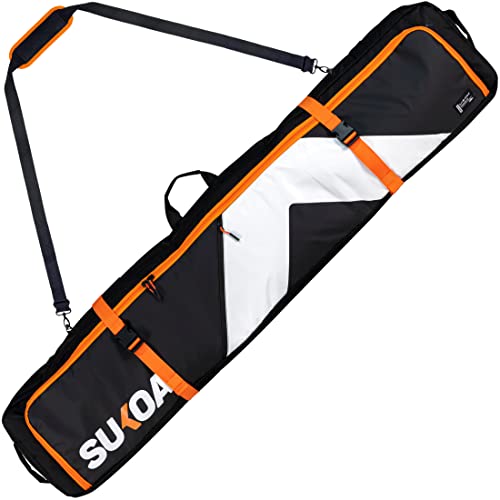 Premium Padded Ski or Snowboard Bag - 166cm