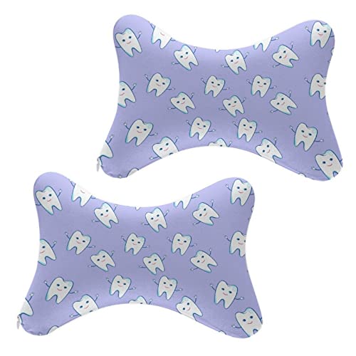 UPUPPIU Dog Bone Shaped Travel Neck Memory Foam Pillows