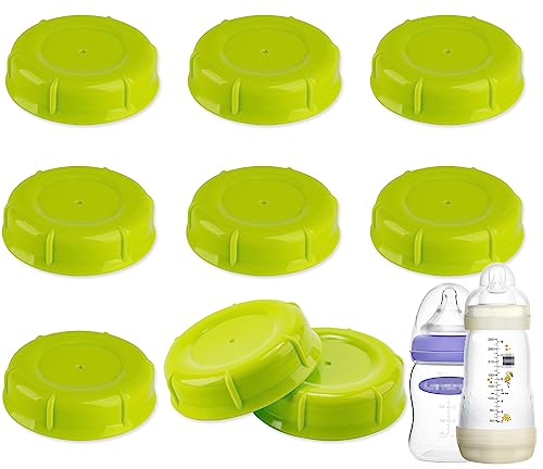 Travel Bottle Caps Compatible with Lansinoh MAM Bottles