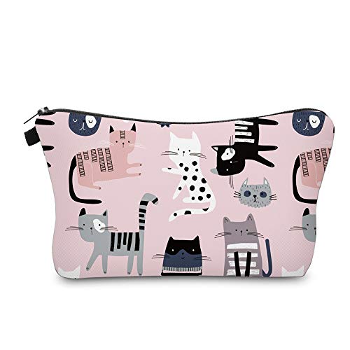 41OnF54QG3L. SL500  - 13 Amazing Cat Cosmetic Bag for 2024