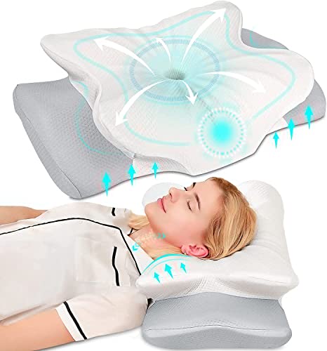 Pulatree Cervical Pillow for Neck Pain Relief