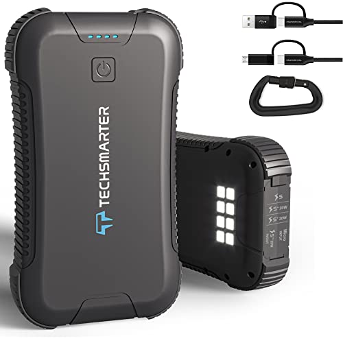 Techsmarter 30000mah Rugged Power Bank