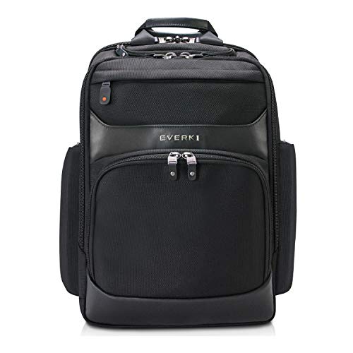 EVERKI Onyx Laptop Backpack - Premium Business Executive Travel Friendly