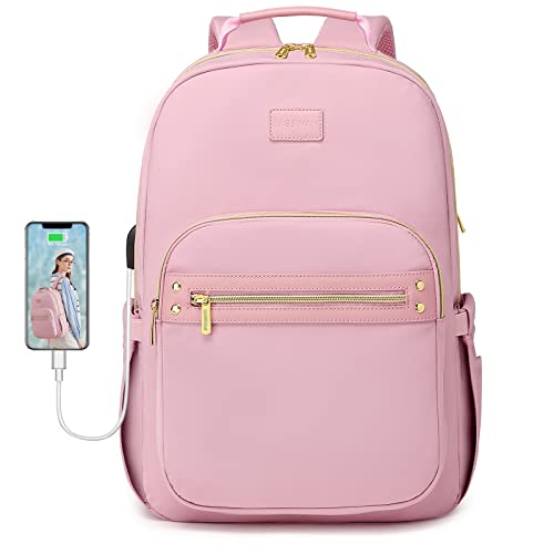 Bagswan Pink Laptop Backpack