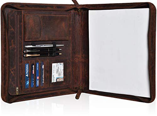 Leather Portfolio for Men and Women