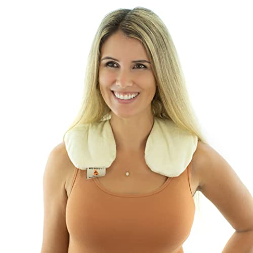Bed Buddy Neck Pillow Heating Pad with Moist Heat & Aromatherapy