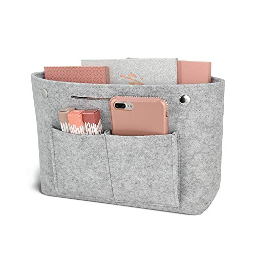 DLseego Felt Tote Handbag Purse Organizer