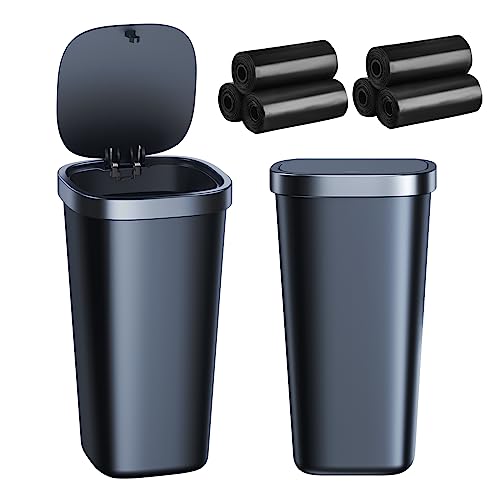 xuenair Car Trash Can with Lid and 90 Bags