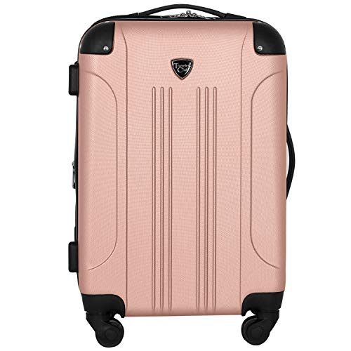 Chicago Hardside Expandable Spinner Luggage - Rose Gold