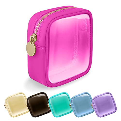 UIXIZQ Clear Mini Makeup Bag