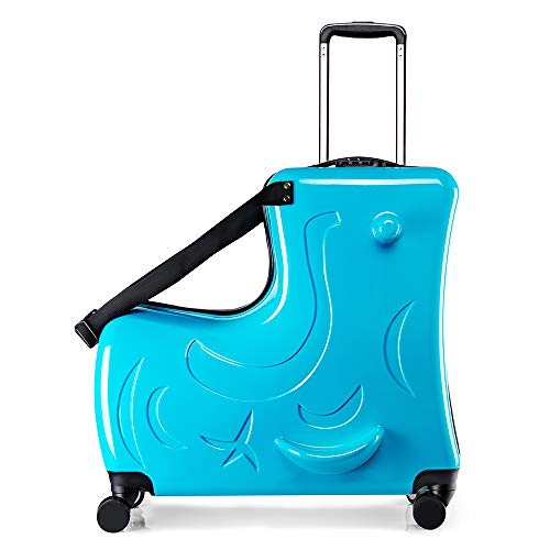 AO WEI LA OW Kids ride-on Suitcase carry-on Tollder Luggage